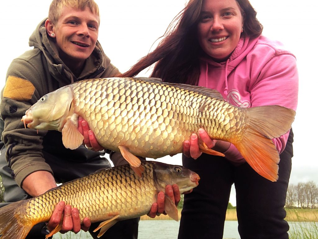 One of two double hook ups