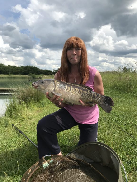 14lbs Mirror from the reservoir 9 June 2019