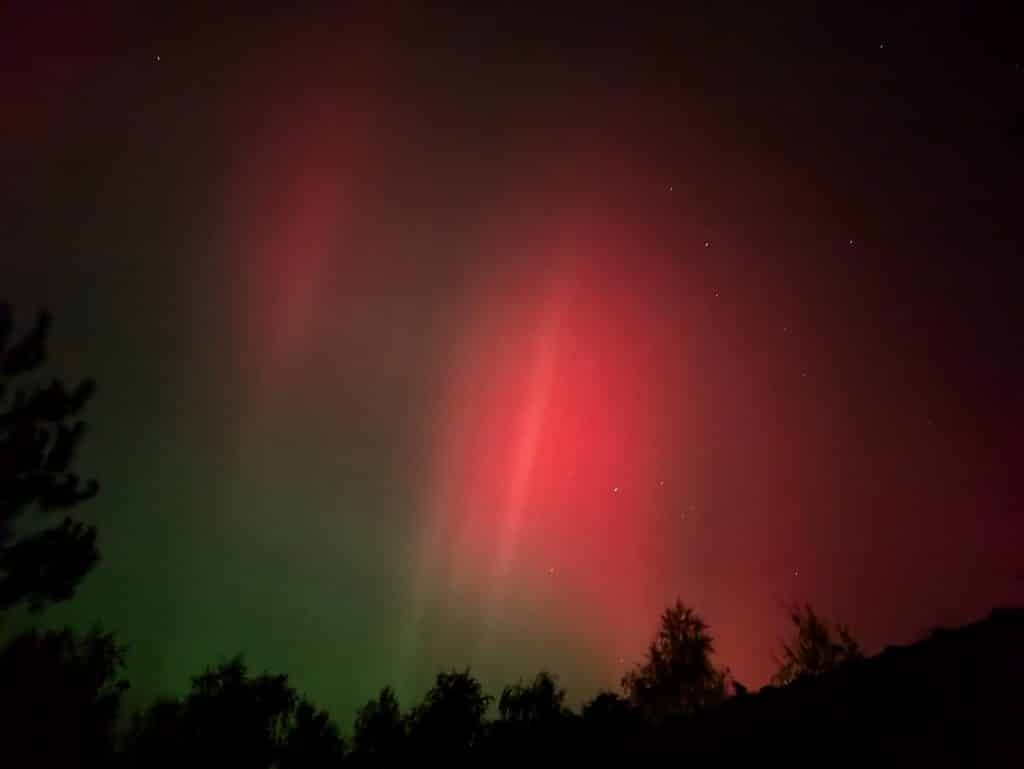 Aurora borealis rural roosts 10/10/24